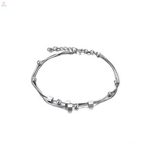 Latest anklet chain designs, thin platinum silver anklets jewelry